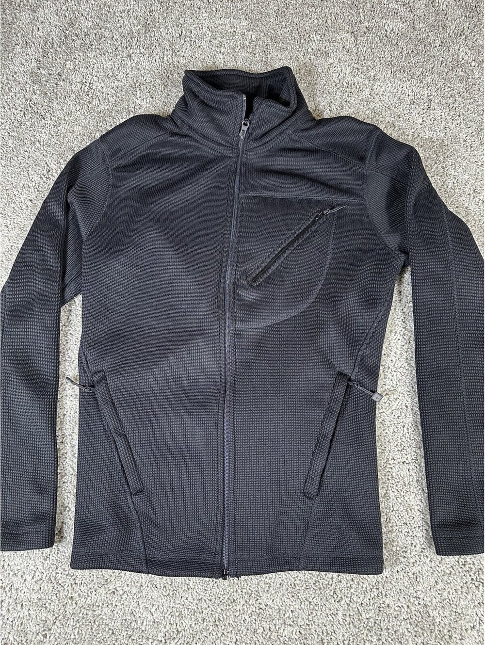 Mountain Warehouse Men’s Jacket Size Small Medium Weight Black Zip Pockets